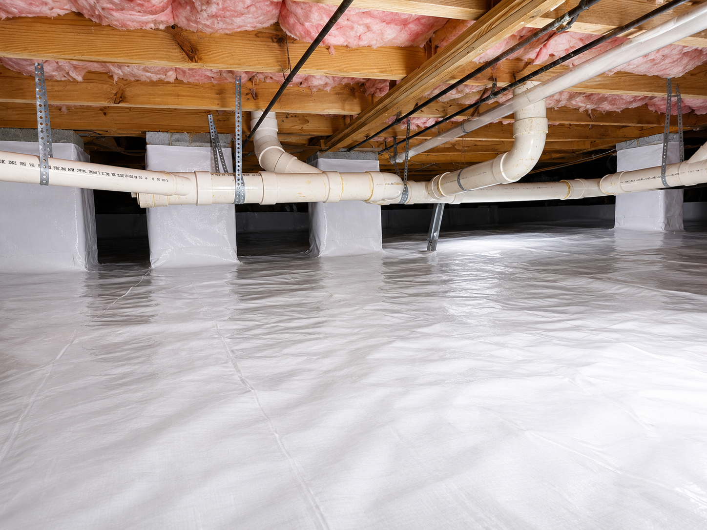 Vapor barrier installation